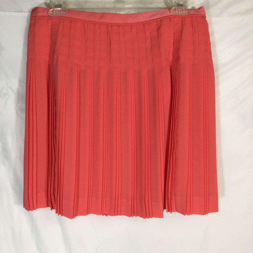 J. Crew Georgette Pleated Lined Mini Skirt - Picture 3 of 12